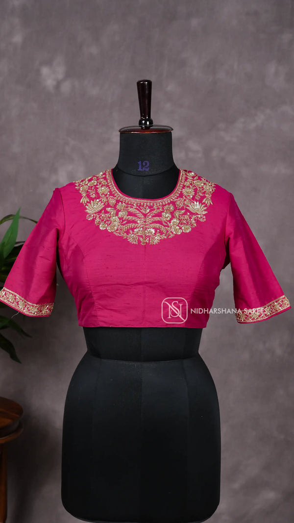 Readymade Aari Work Blouse