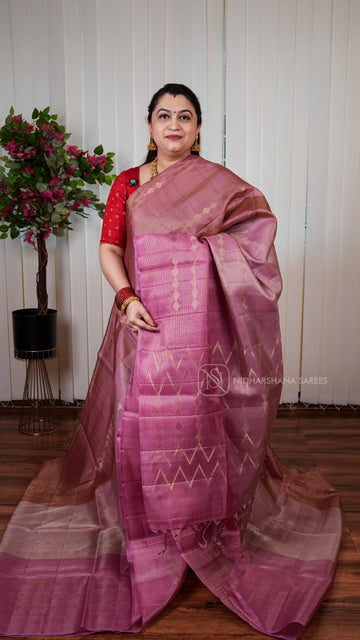 Pure Kanchipuram Silk Saree With Tissue Concept