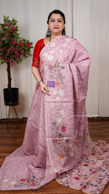 Lightweight Kota Cotton Saree With Traditional Weave