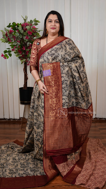 Pure Viscose Dola Saree With Traditional Mango Motif
