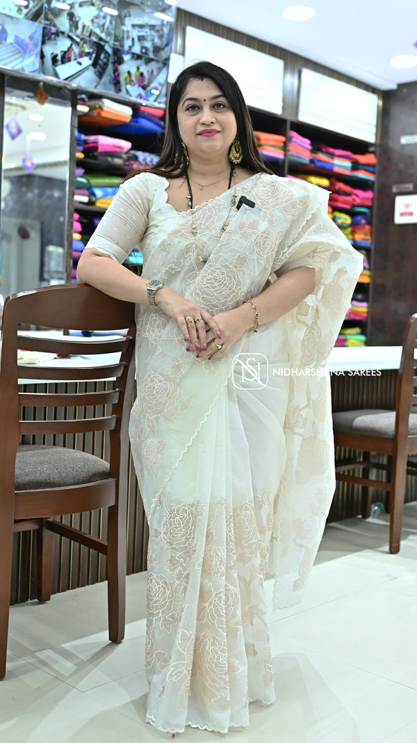 Soft Organza Saree