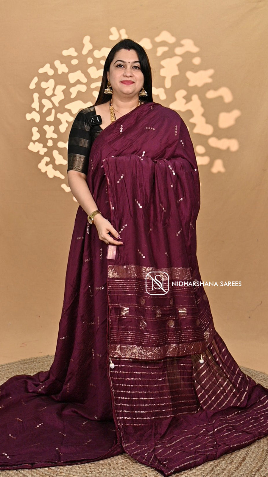 Mix Cotton With Zari Concept