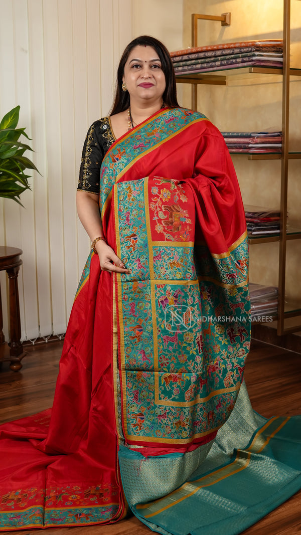 Russian Dola With Meena Border