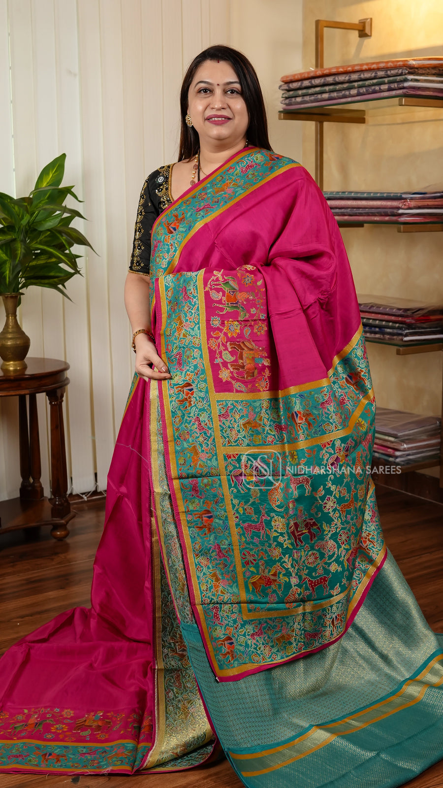 Russian Dola With Meena Border
