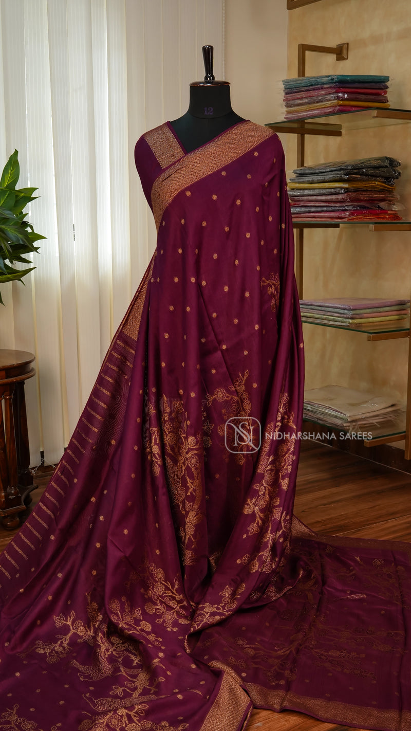Tussar Silk With Woven Concept