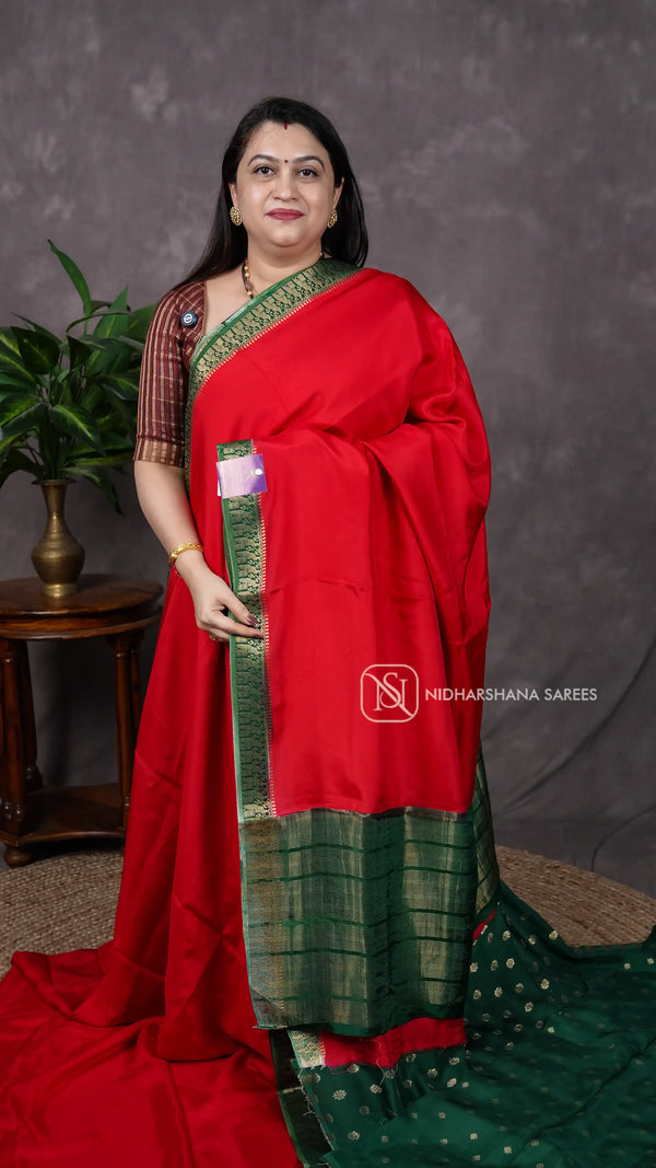 Premium Mysore Crepe Silk V-12