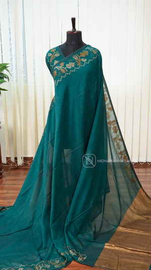 Bengal Cotton With Thread Weaving Concept