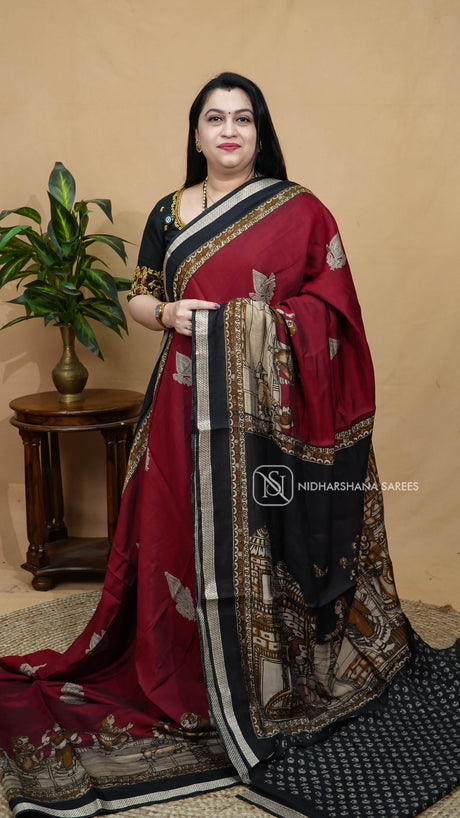 Viscose Cotton With Dancing Doll Concept