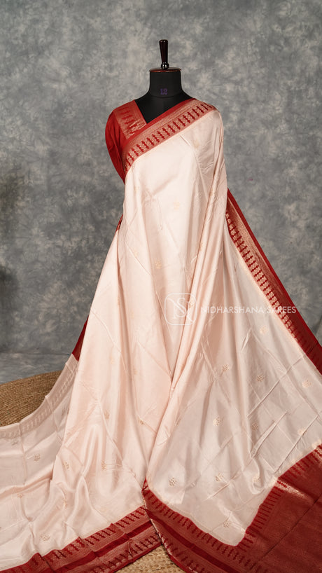 Viscose Crepe With Zari Butta Concept