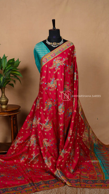 Russian Dola With Floral Weaving Concept