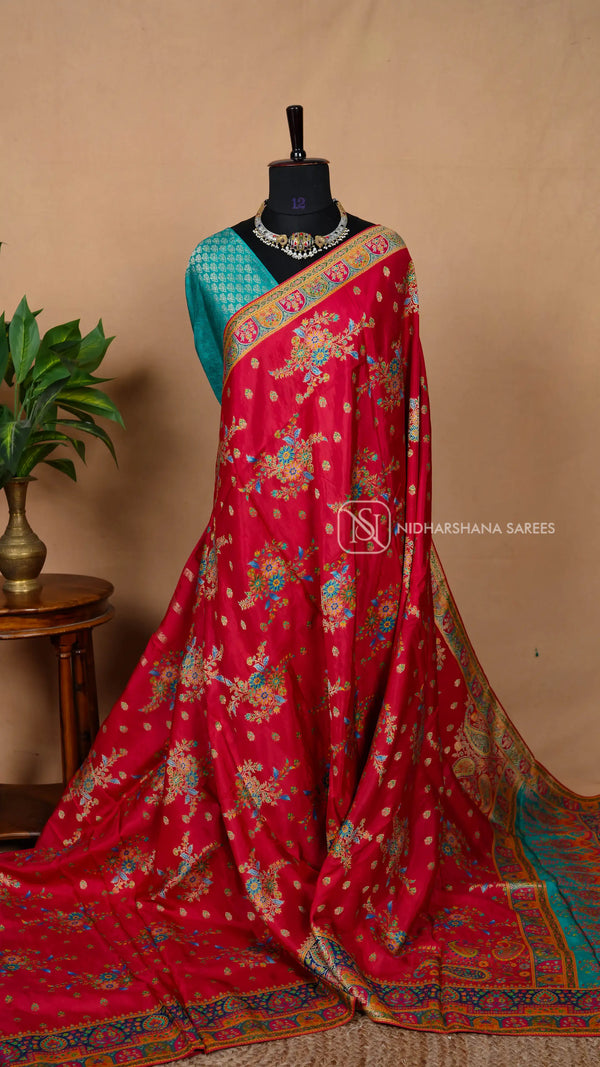 Russian Dola With Floral Weaving Concept