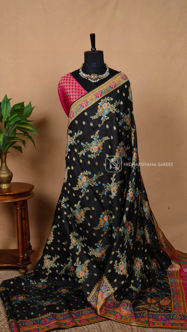 Russian Dola With Floral Weaving Concept