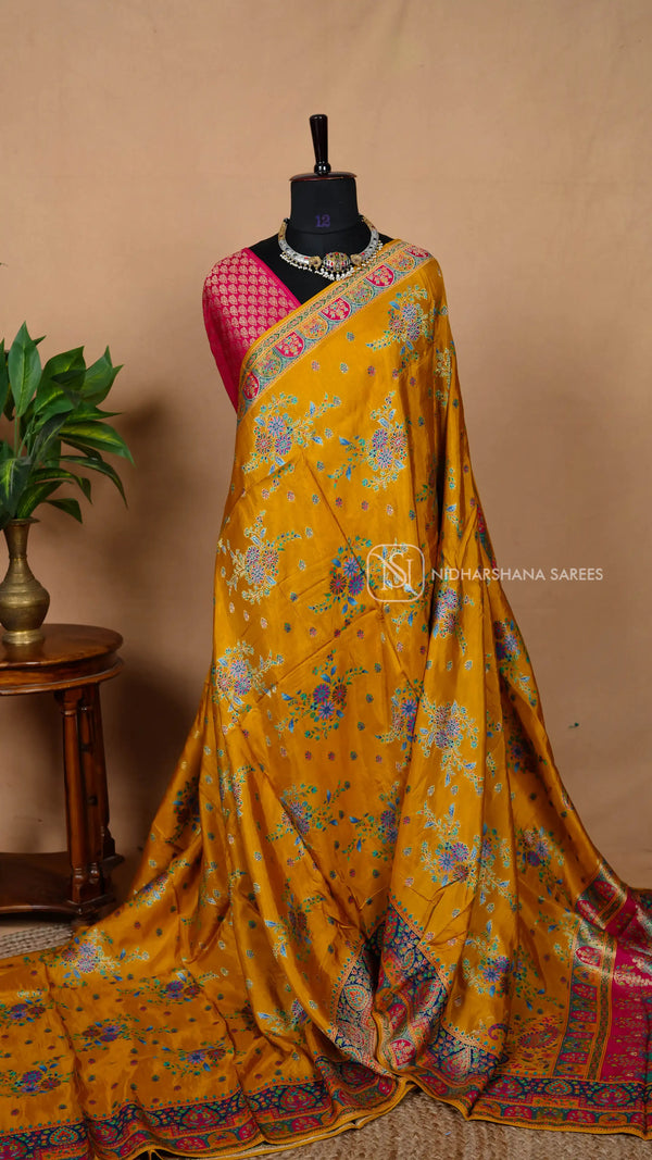 Russian Dola With Floral Weaving Concept