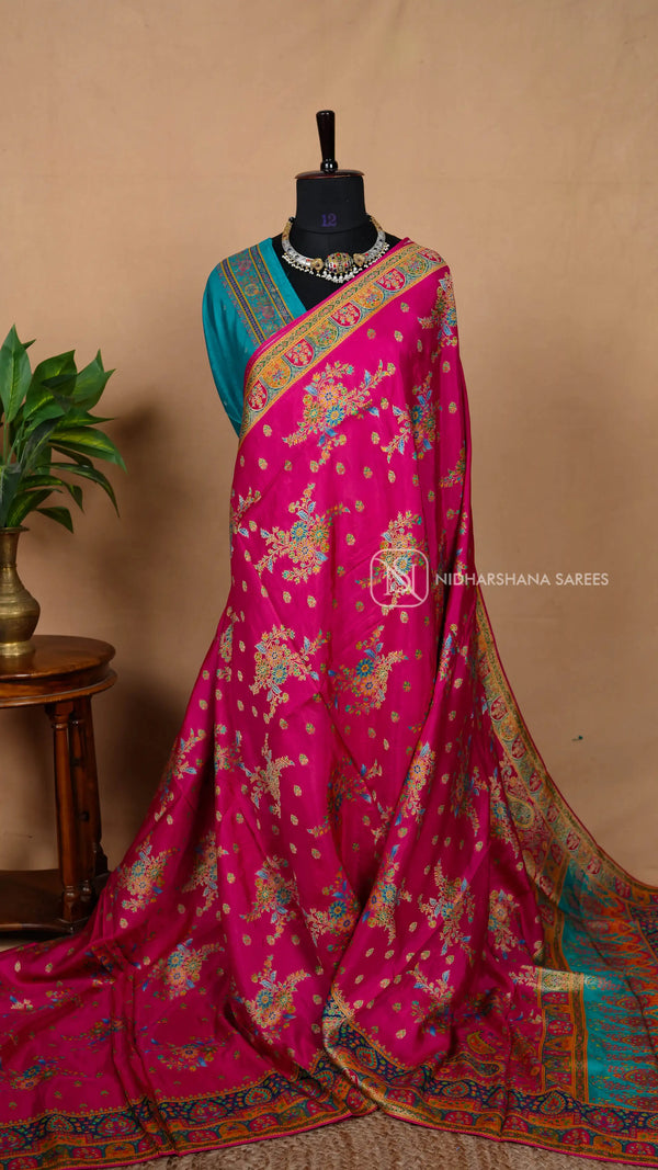 Russian Dola With Floral Weaving Concept