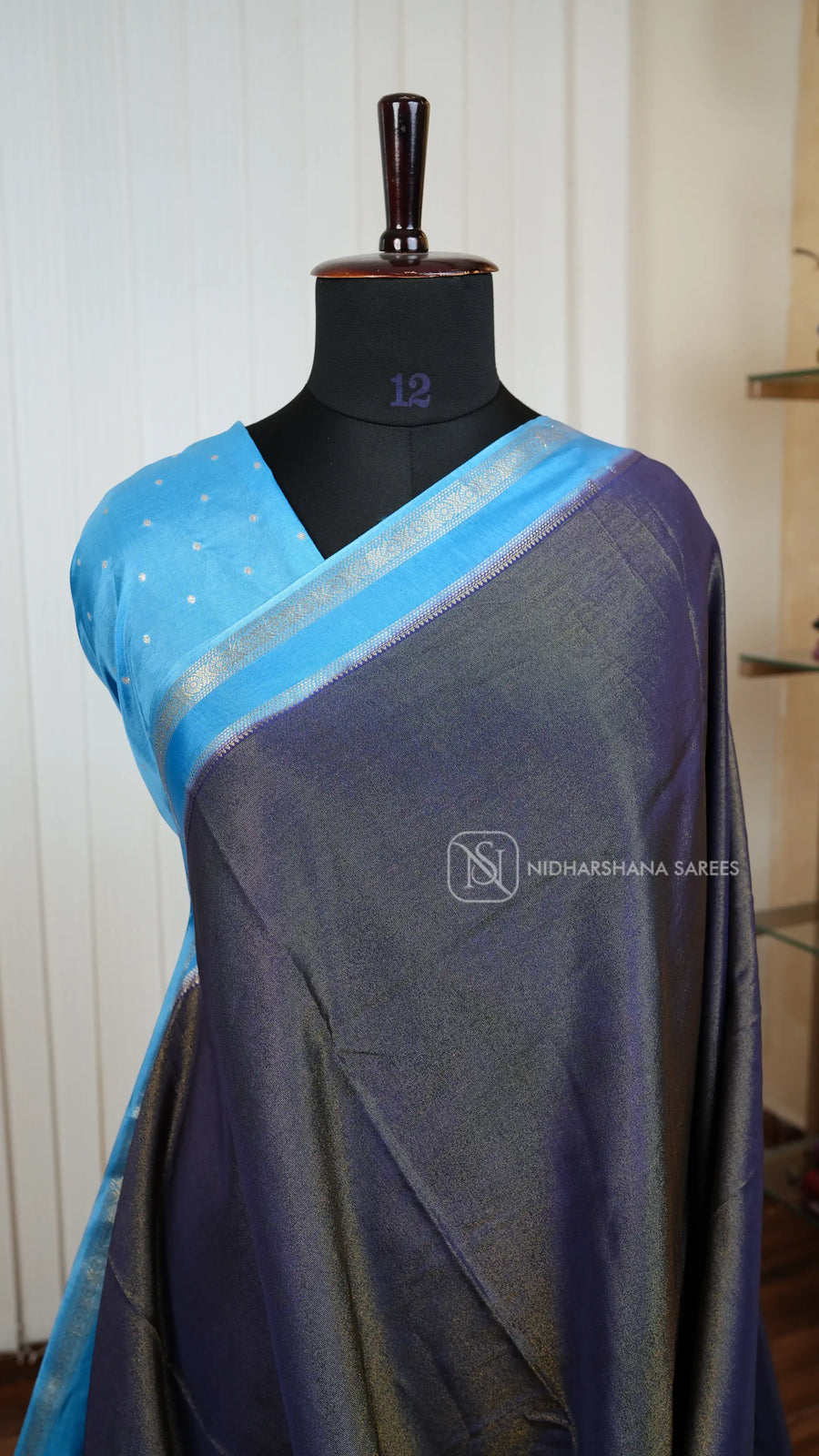 Premium Tissue Silk With Gandaberunda Concept