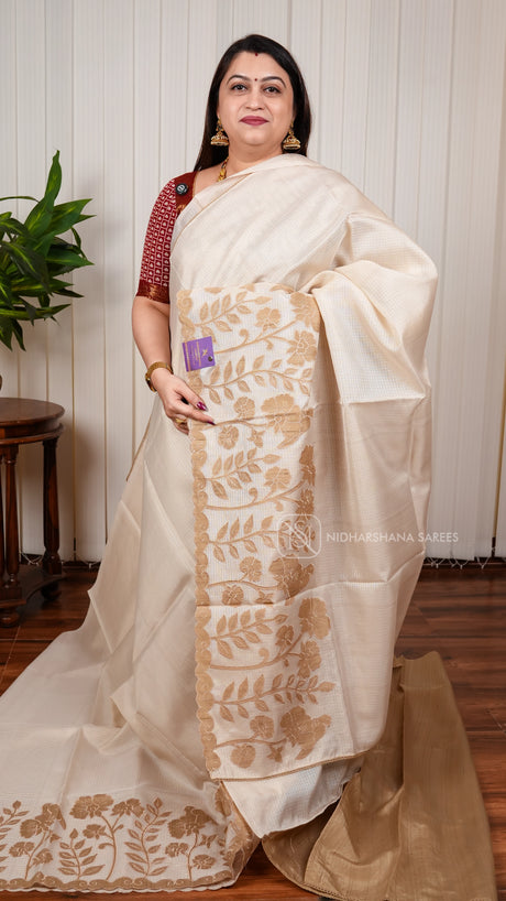 Kota Cotton With Applique Work Concept
