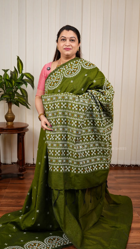 Bengal Cotton With Printed Concept (Design -1)