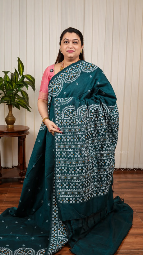 Bengal Cotton With Printed Concept (Design -1)