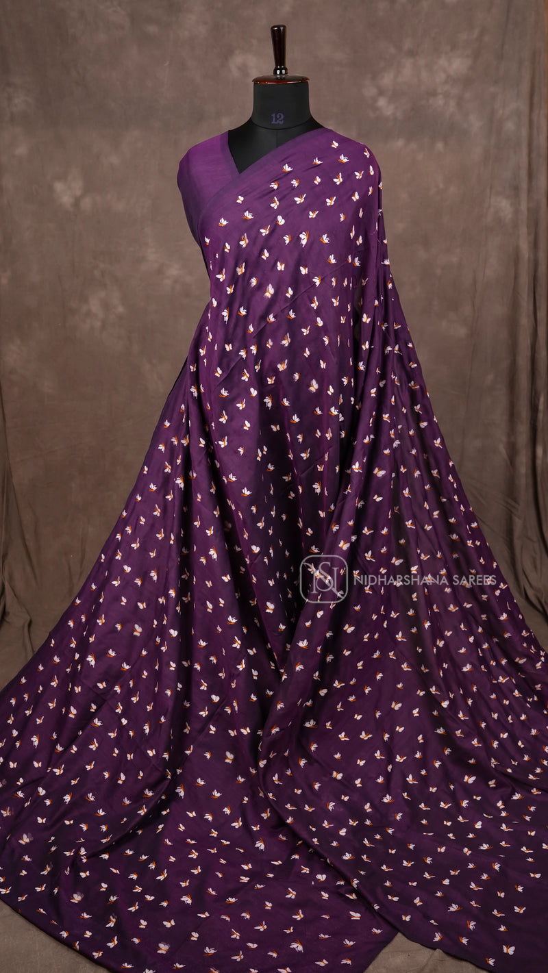 Bengal Cotton With Butterfly Printed Concept