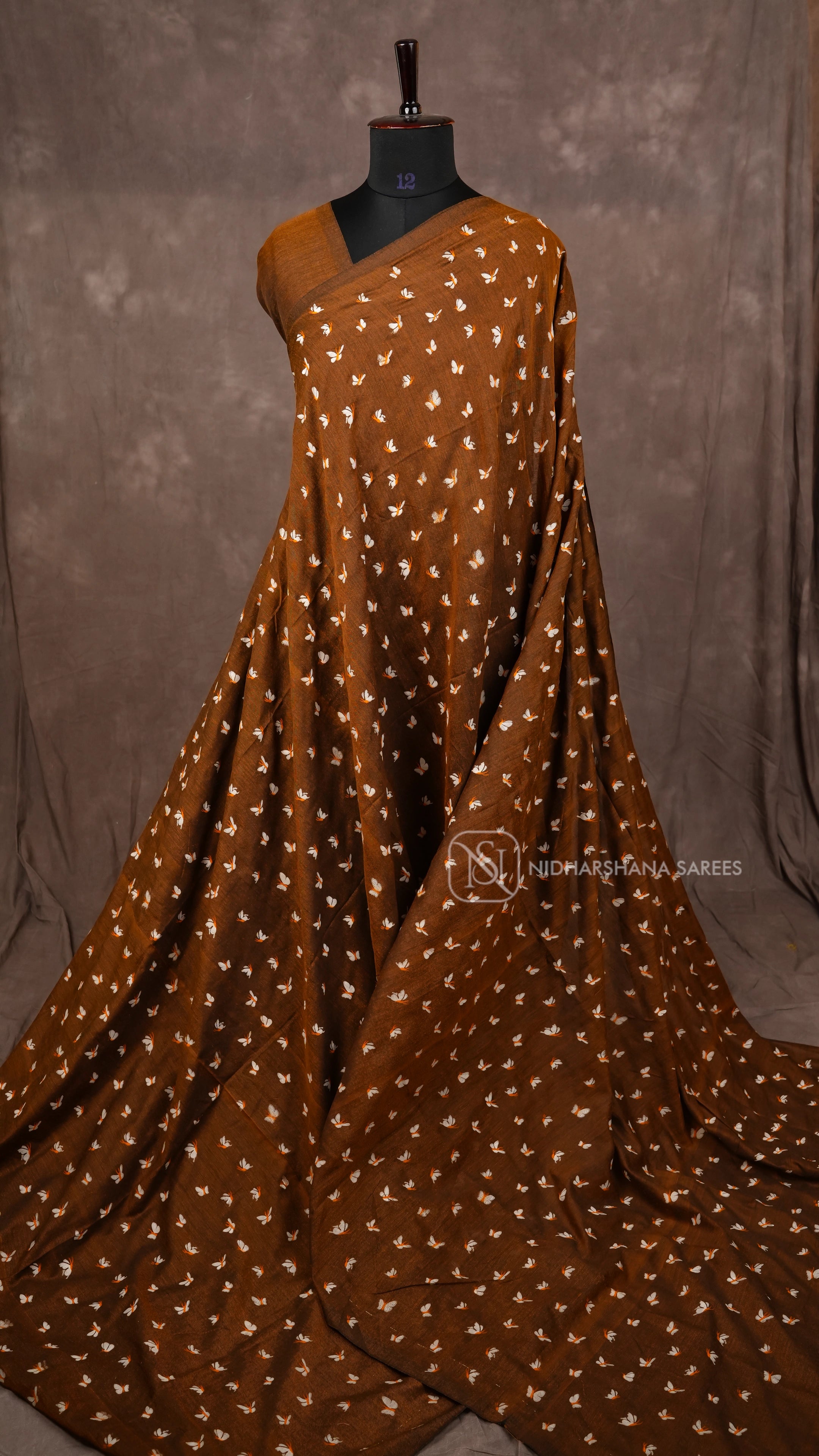 Bengal Cotton With Butterfly Printed Concept