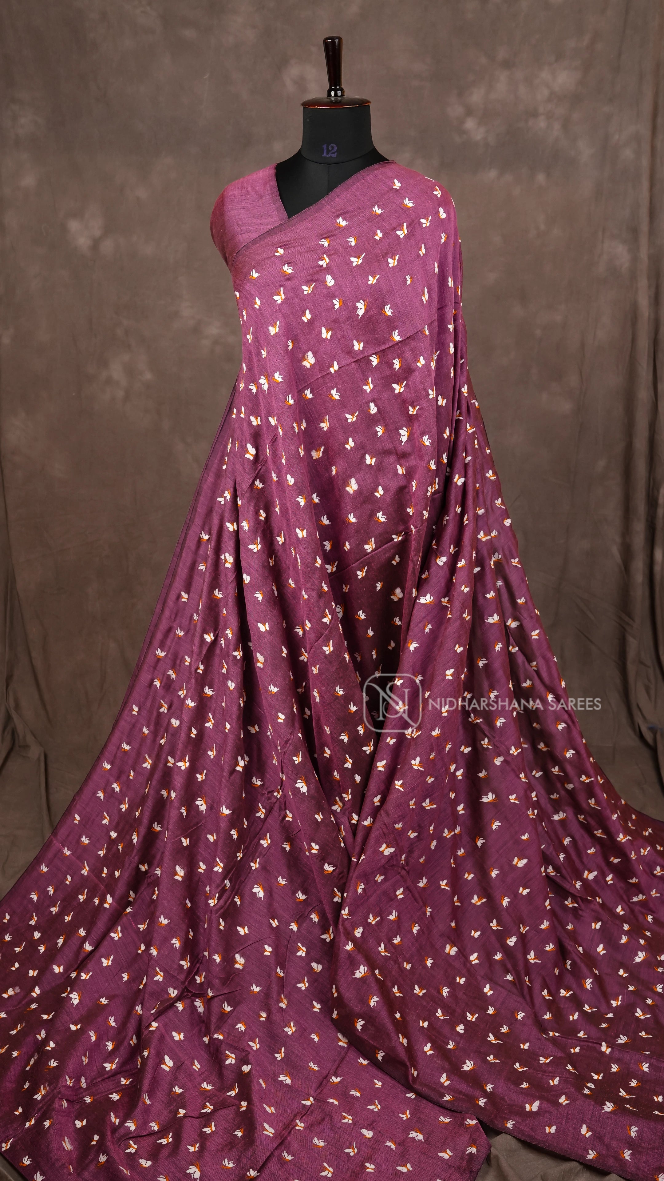 Bengal Cotton With Butterfly Printed Concept