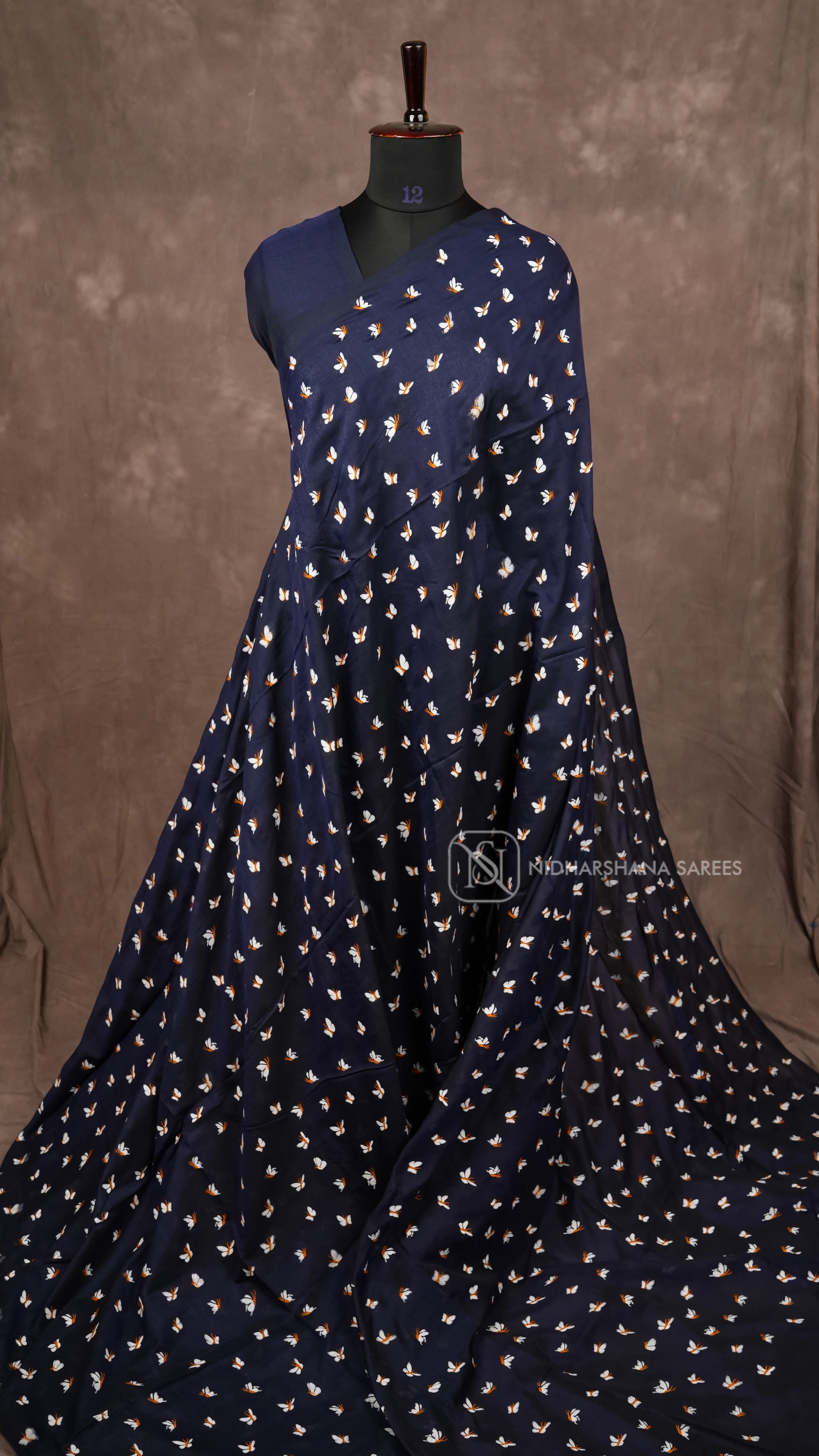 Bengal Cotton With Butterfly Printed Concept