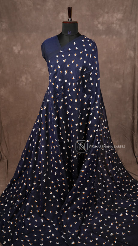 Bengal Cotton With Butterfly Printed Concept