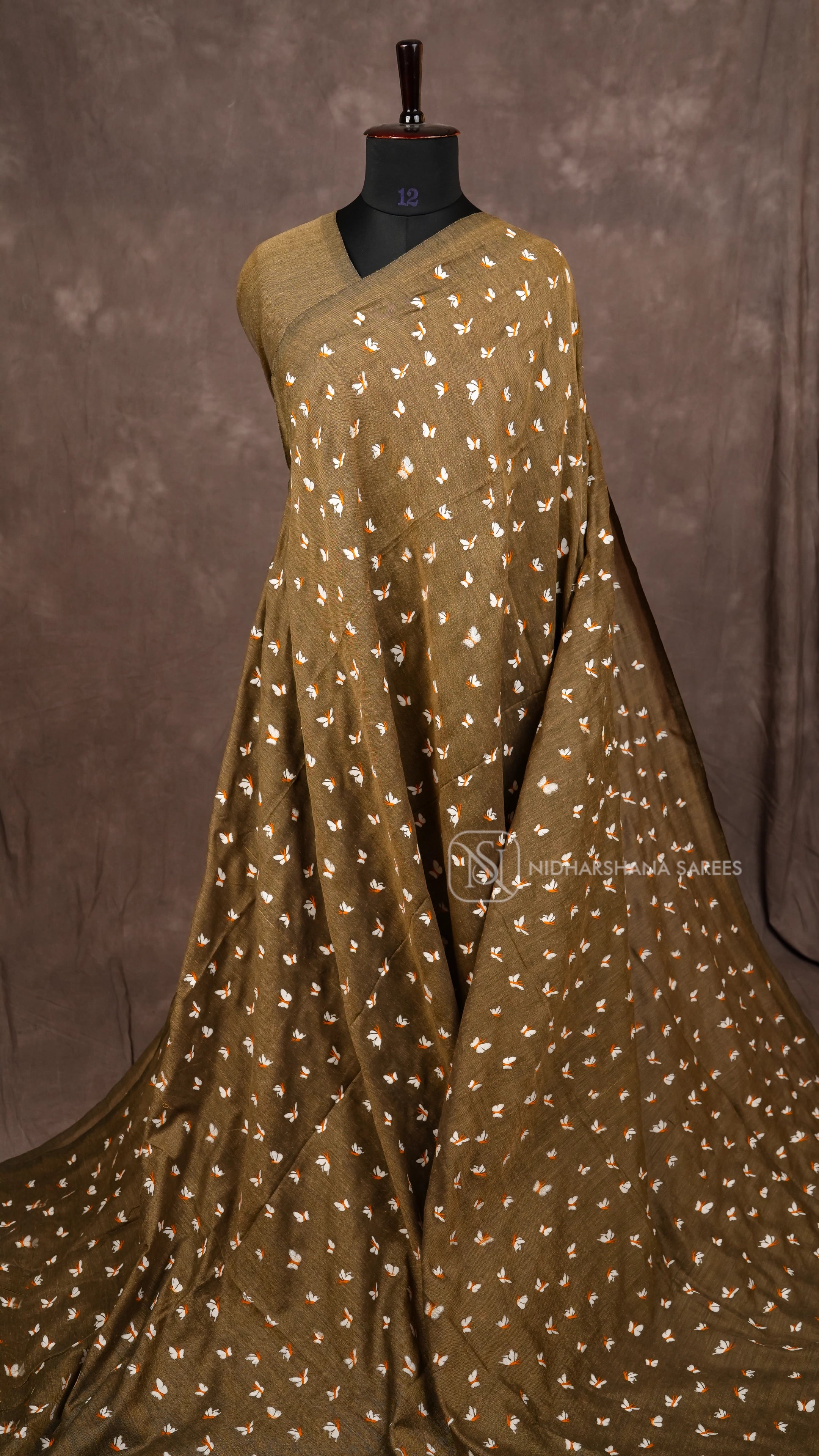 Bengal Cotton With Butterfly Printed Concept