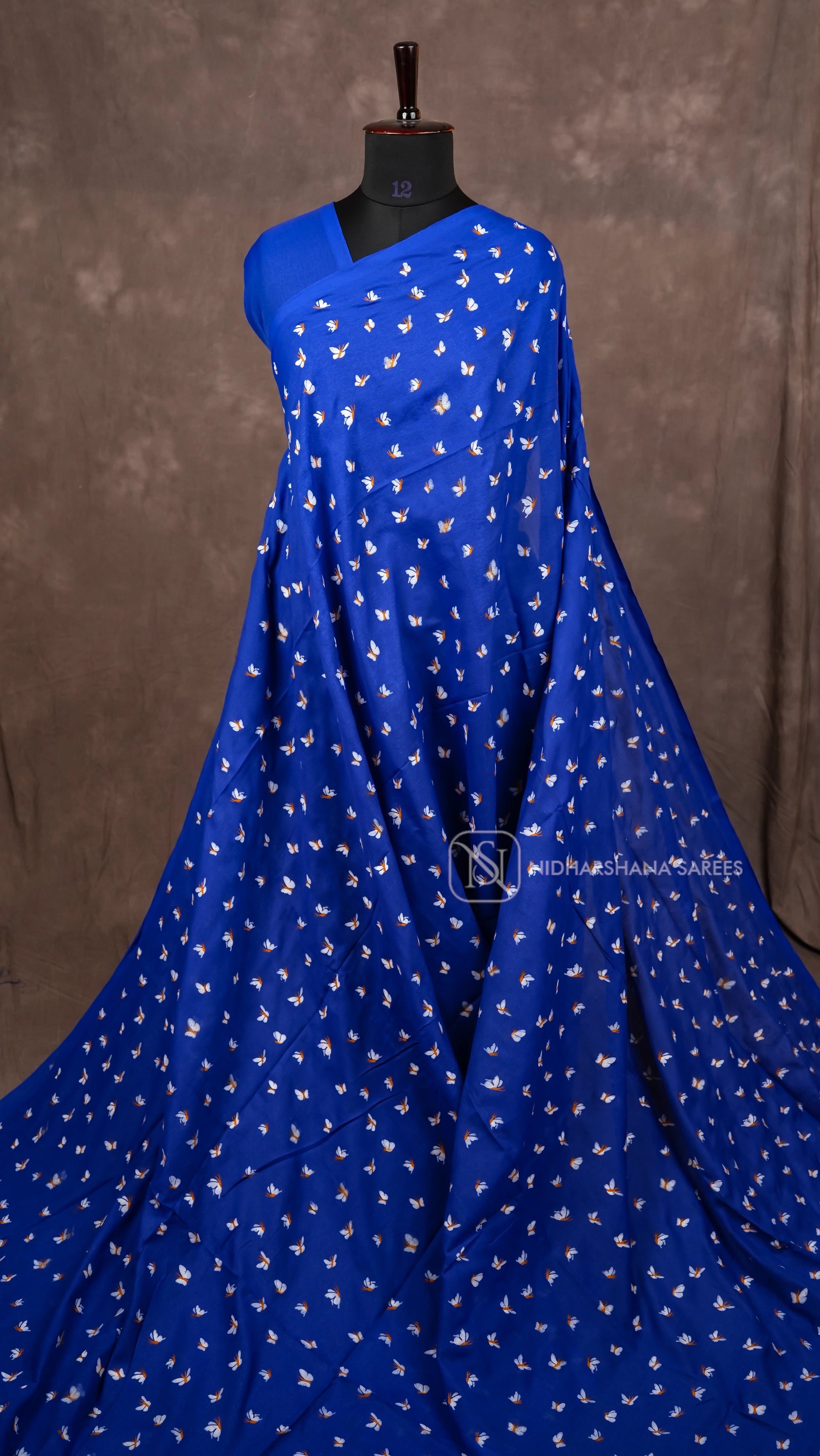 Bengal Cotton With Butterfly Printed Concept