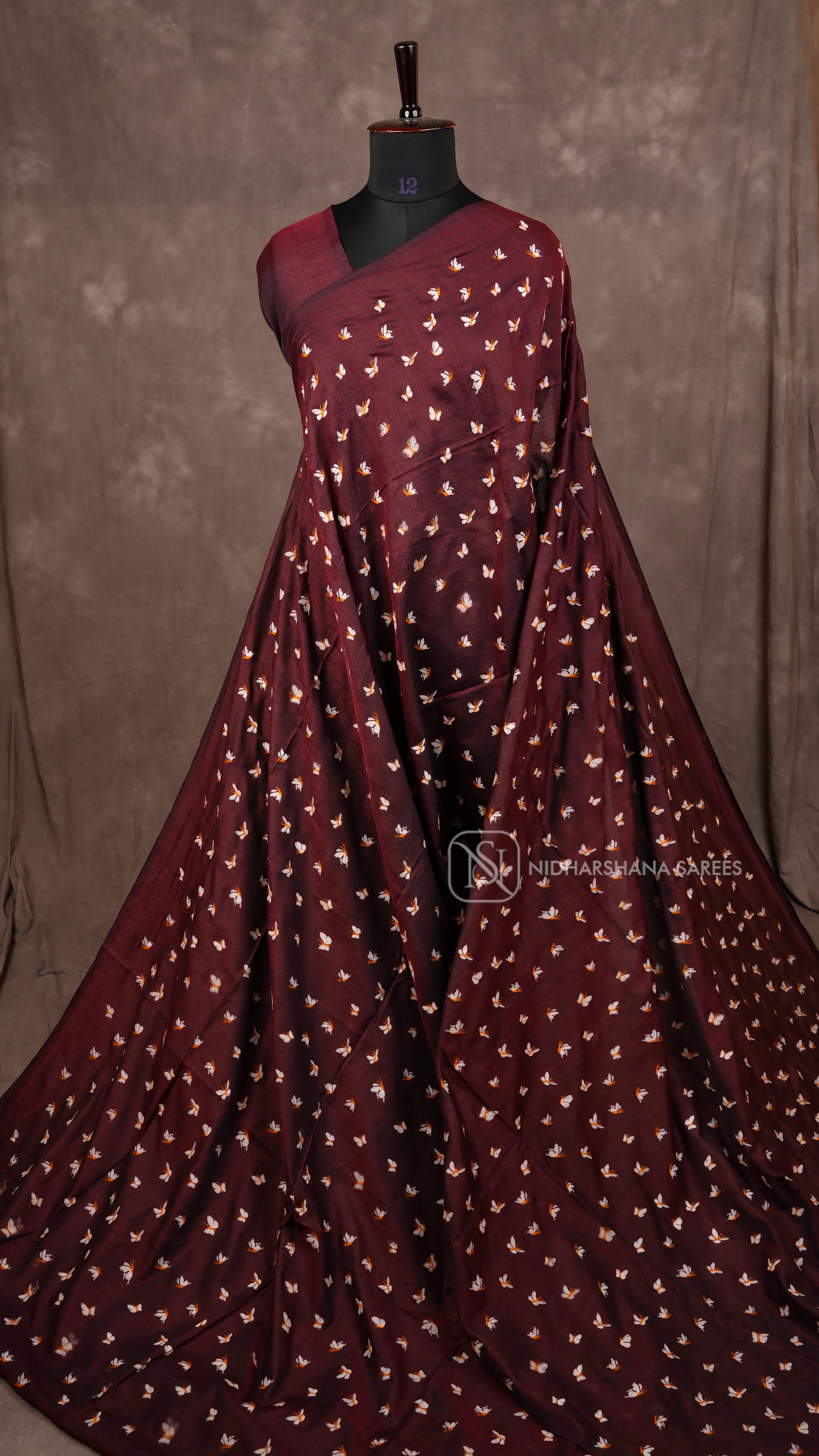 Bengal Cotton With Butterfly Printed Concept