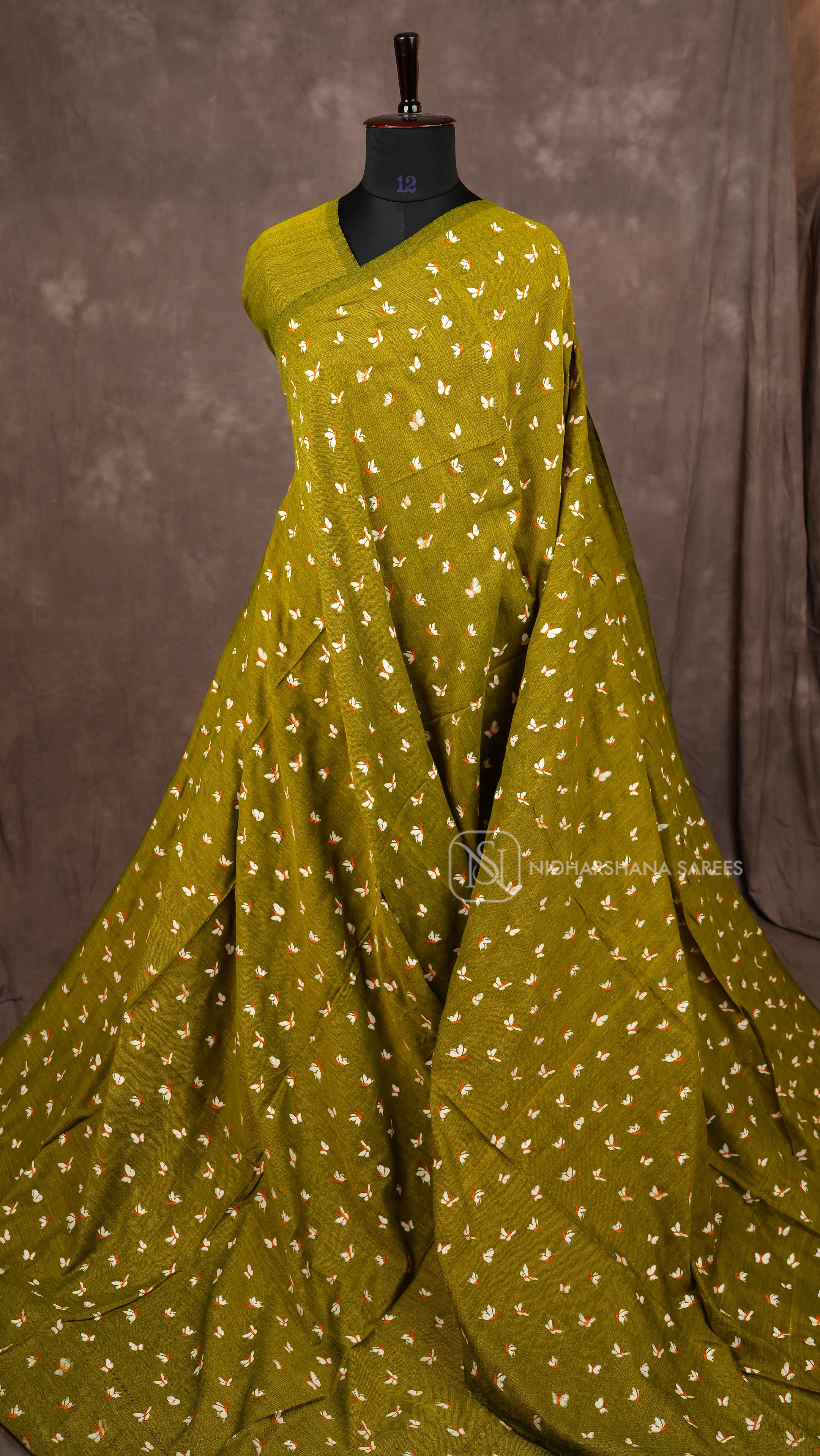 Bengal Cotton With Butterfly Printed Concept