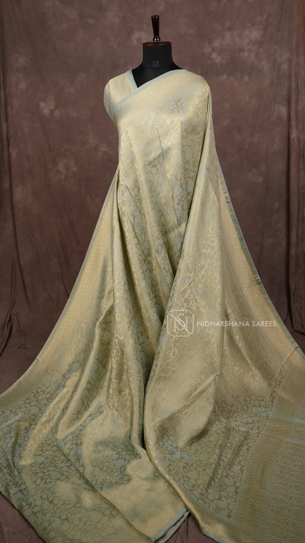 Semi Banarasi Brocade Silk
