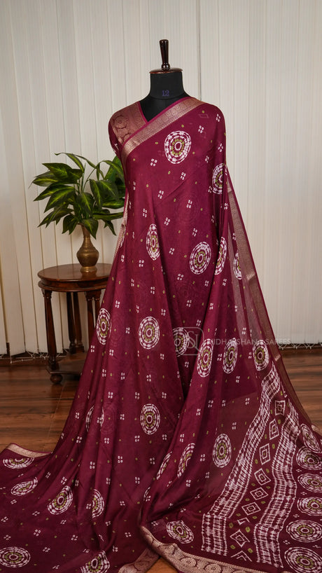 Muslin Georgette With Floral Digital Print