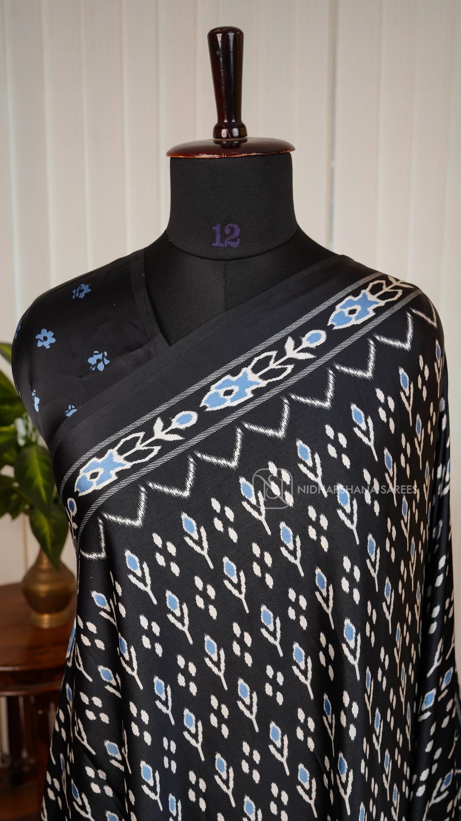 Semi Satin With Digital Print Concept