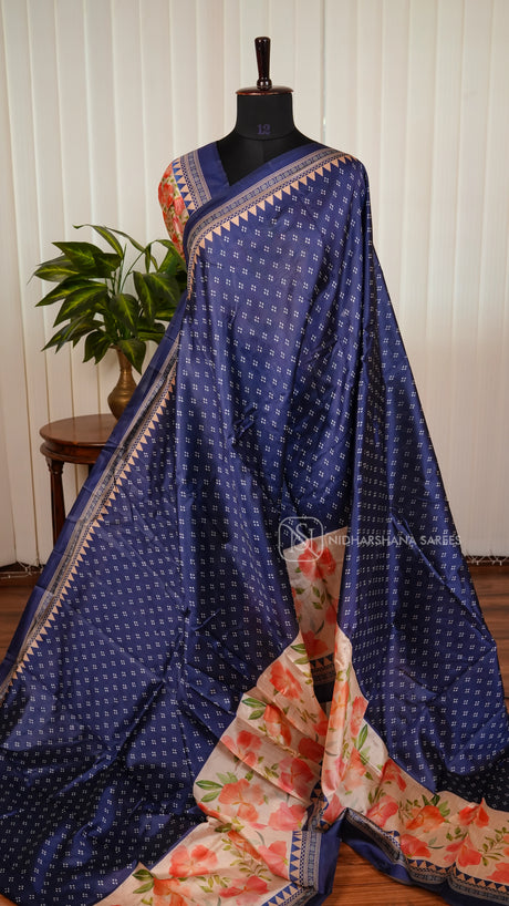 Semi Tussar Silk