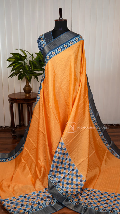 Semi Tussar Silk