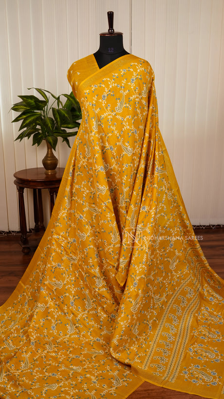 Semi Viscose Cotton With Digital Print