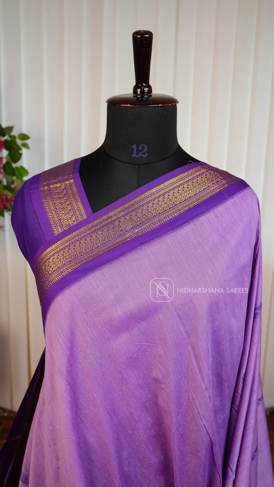 Kalyani Cotton With Zari Border