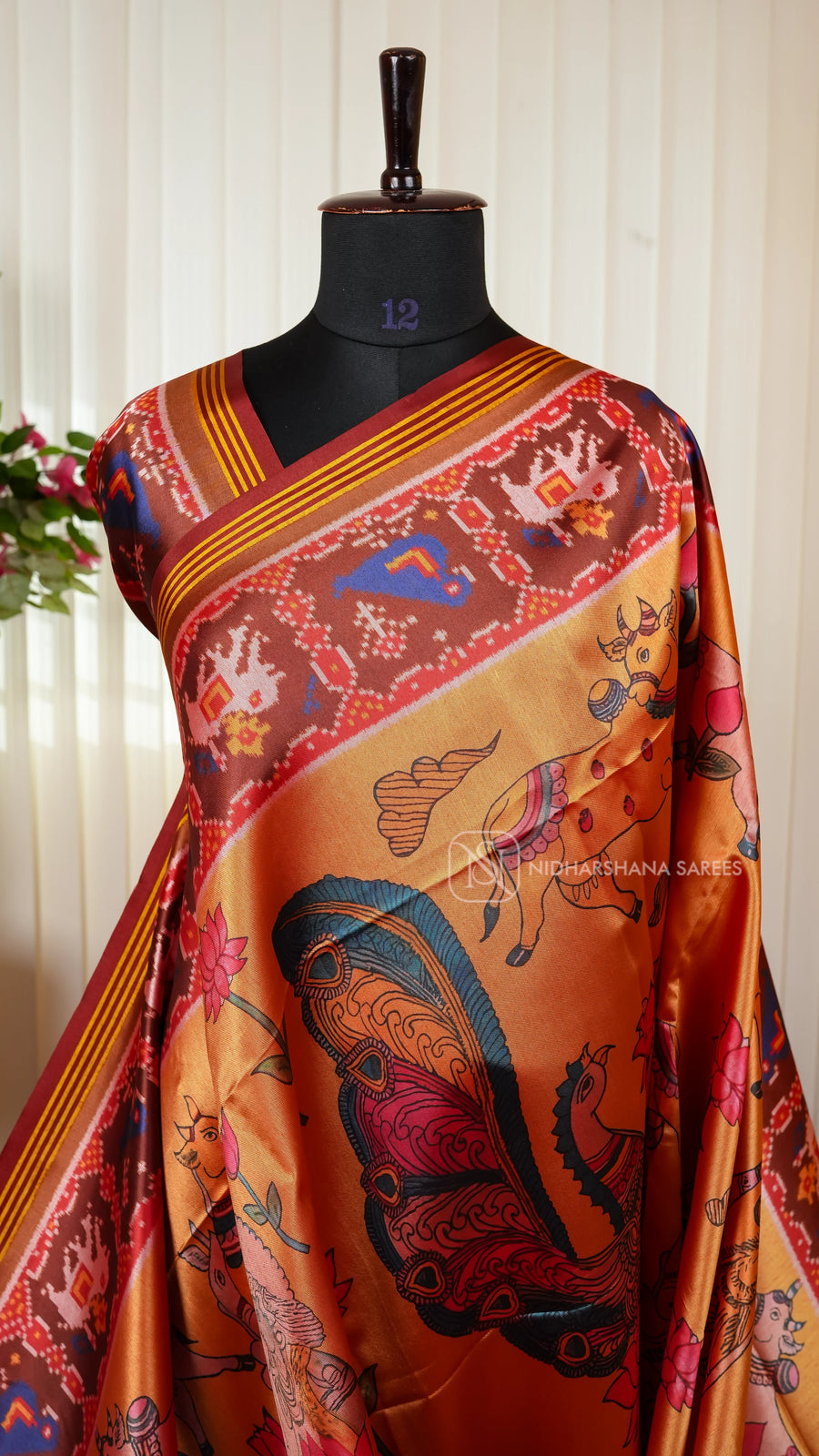 Semi Soft Silk With Fusion Concept