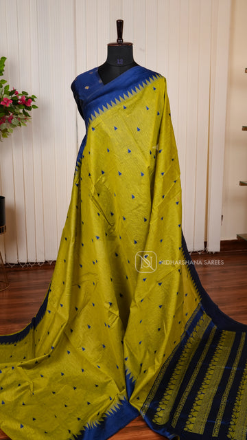 Mix Cotton With Temple Weaving Border