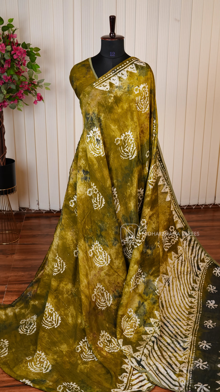 Mix Cotton With Shibori Print Concept
