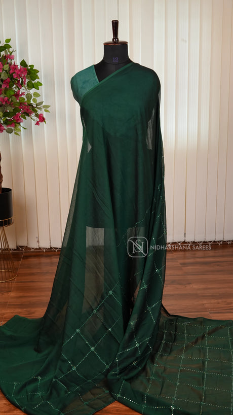 Chiffon Georgette With Sequence Concept