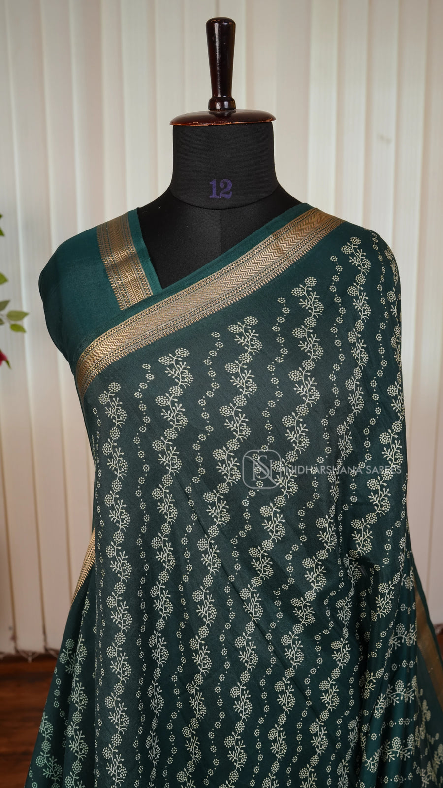 Mix Cotton With Floral Digital Print And Lehariya Concept