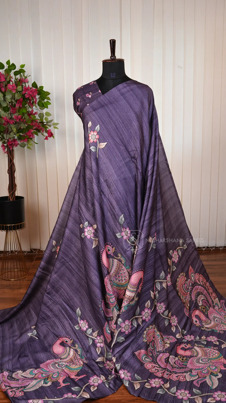 Semi Tussar Silk