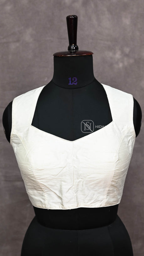 Sleeveless Readymade Blouse