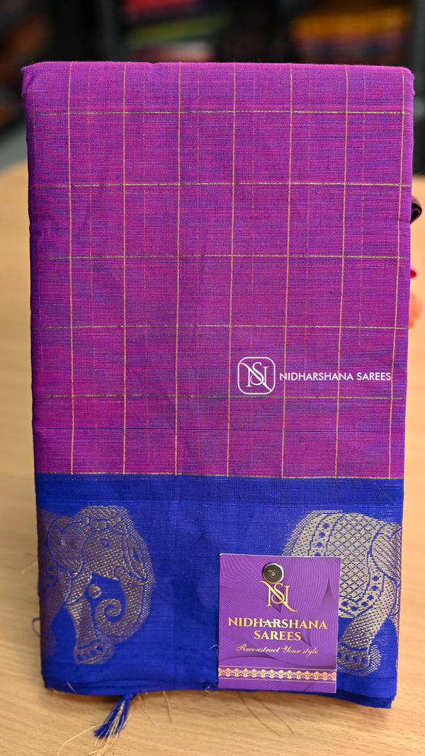 Semi Kanchi Cotton (Without Blouse)