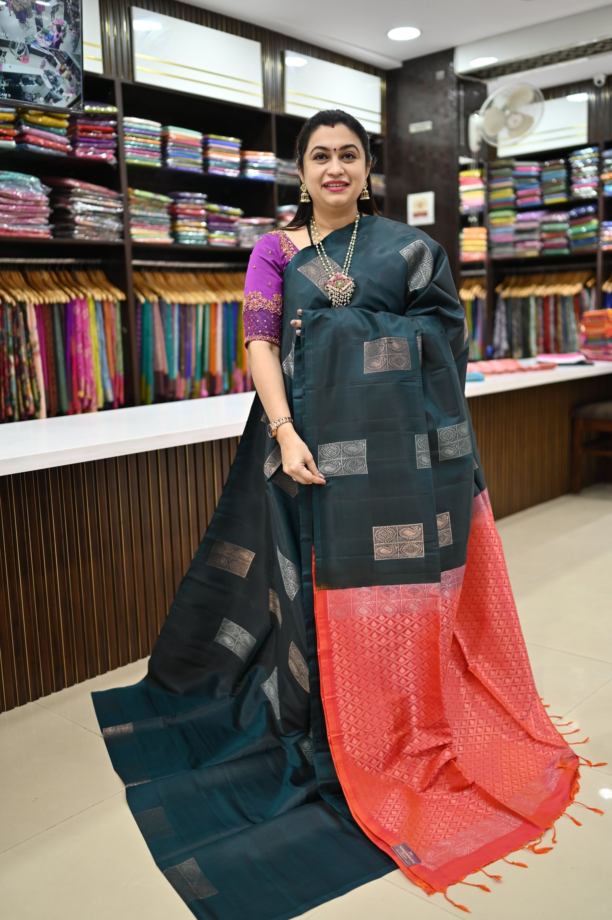 KANCHI SOFT SILK SAREE – Nidharshana Sarees