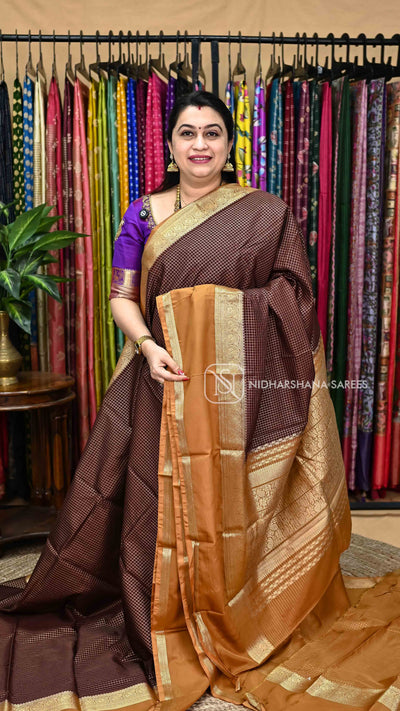 Semi Mysore Crepe Silk