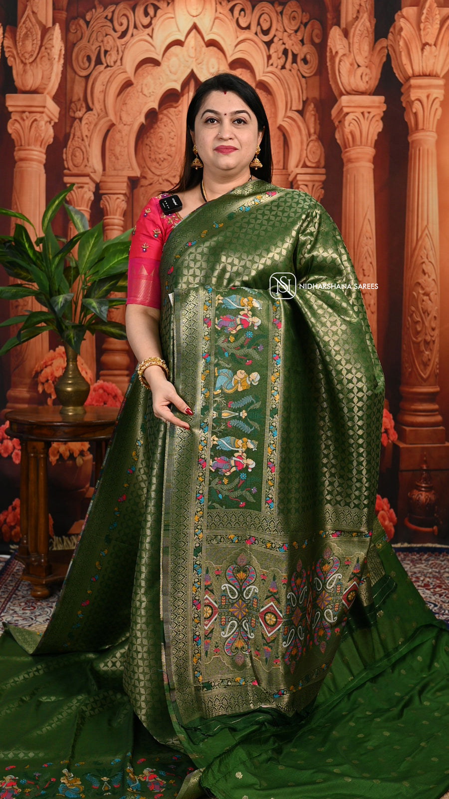 Brocade Silk Saree