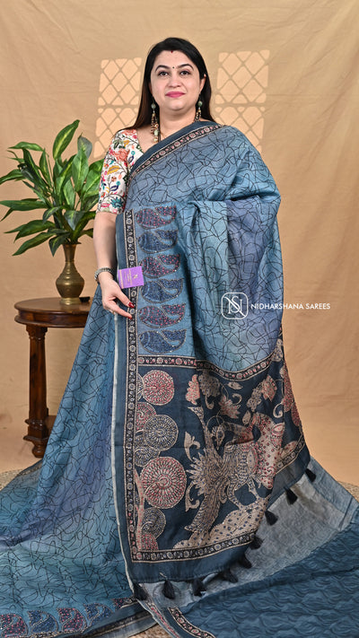 Chanderi Cotton With French Knot Concept